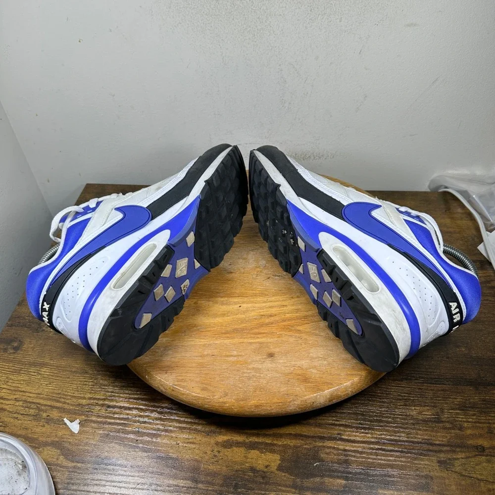 Nike Air Max BW Classic Men's Shoes White Blue 9.5 DN4113-101 - Picture 7 of 9